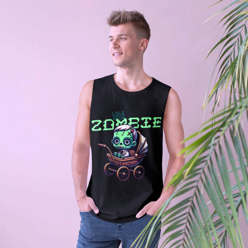 Lifestyle Man Black tank top