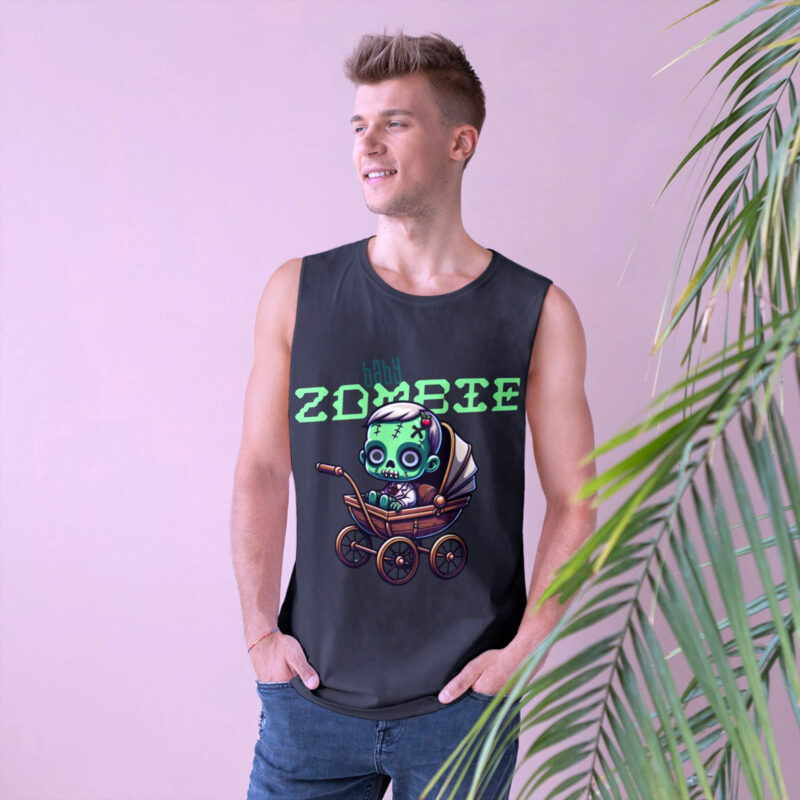 Lifestyle Man Coal tank tops