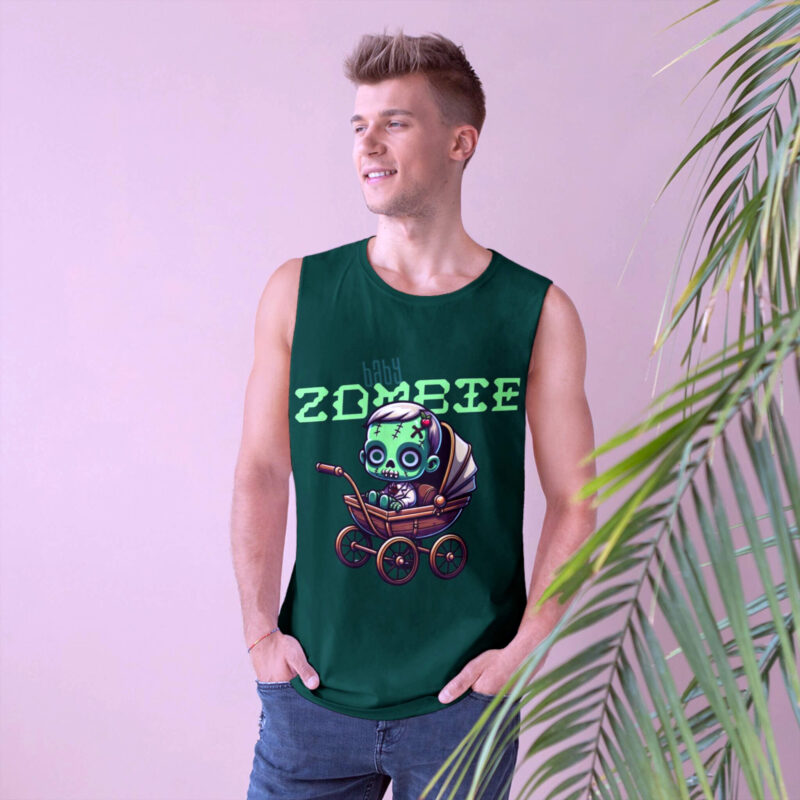 Lifestyle Man Jade tank tops