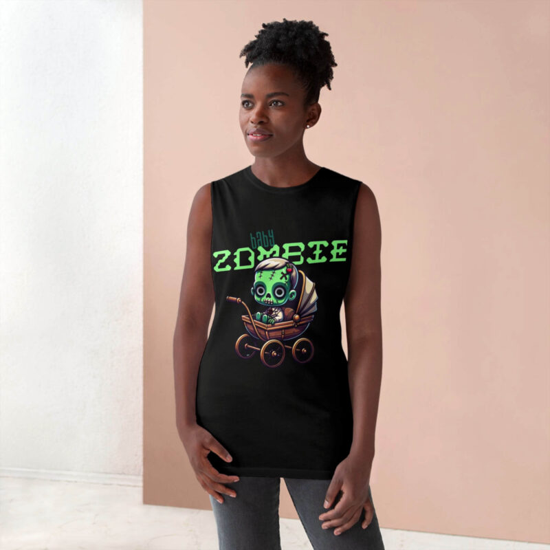 Lifestyle Woman Black tank tops