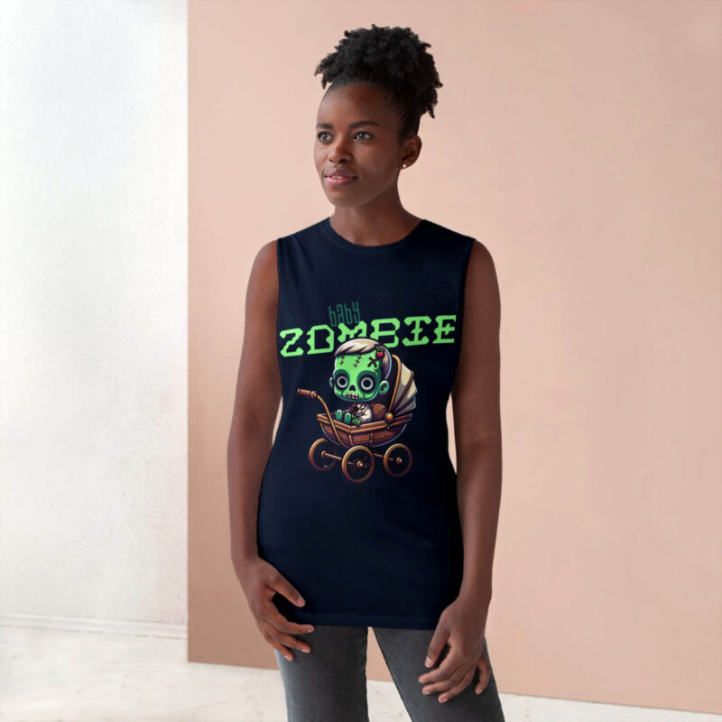 Lifestyle Woman Navy tank tops